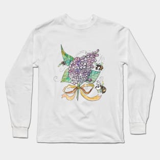 Bouquet of Lilac Long Sleeve T-Shirt